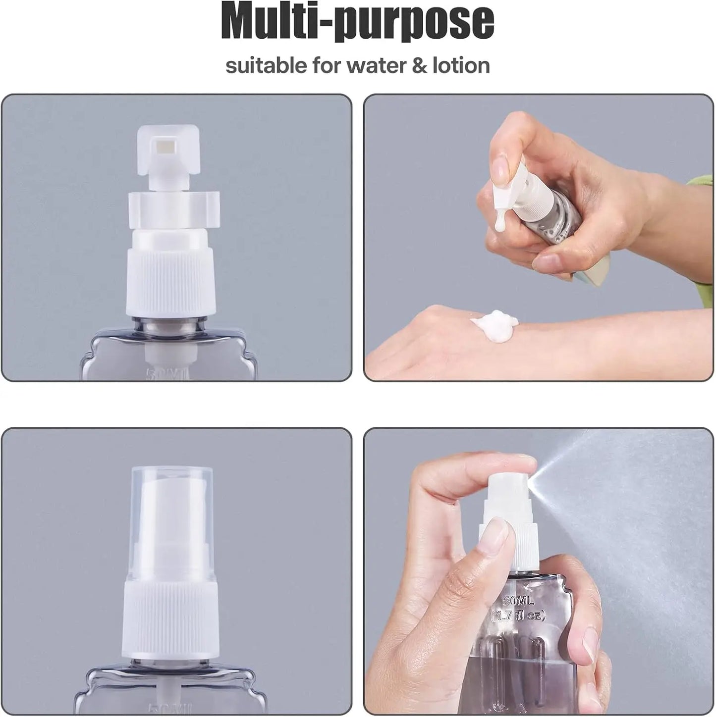 TravelEase Pro Cosmetic Dispenser — Premium Travel Bottle Set