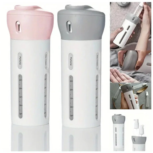 TravelEase 4-in-1 Travel Pump Bottle — The Only Toiletry Bottle You'll Ever Need