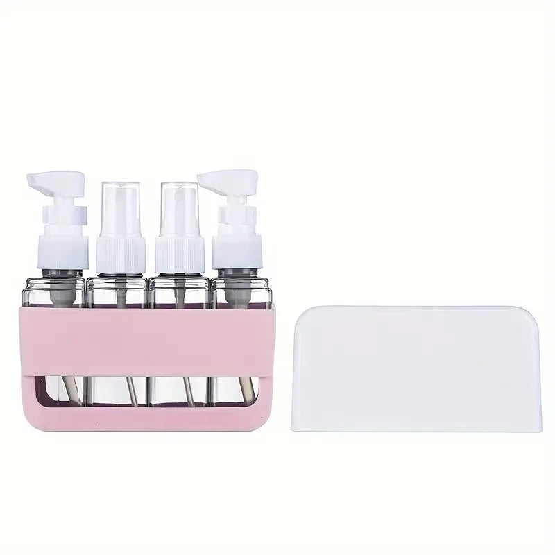 TravelEase Pro Cosmetic Dispenser — Premium Travel Bottle Set